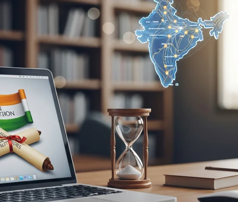 UPSC 2026 Interactive Study Guide and Focus Timer interface for students.