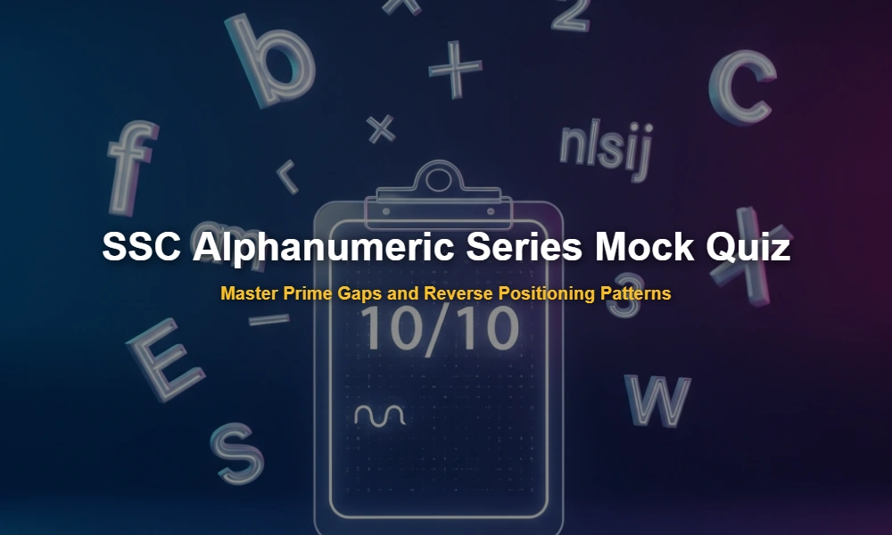 SSC Mastery: Solving Complex Alphanumeric Series with Prime Gaps and ...