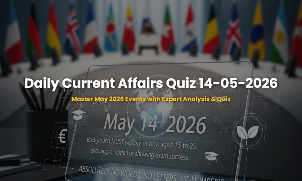 Daily Current Affairs Quiz 14 May 2026 - G7 Summit and RBI Digital Rupee Analysis