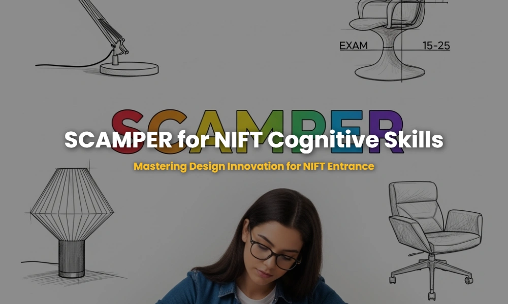 Illustration of SCAMPER technique for NIFT GAT product design modification