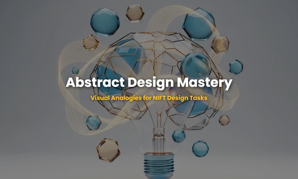 Abstract 3D design representation showing the intersection of geometry and light, symbolizing cognitive skills and visual analogies in design.