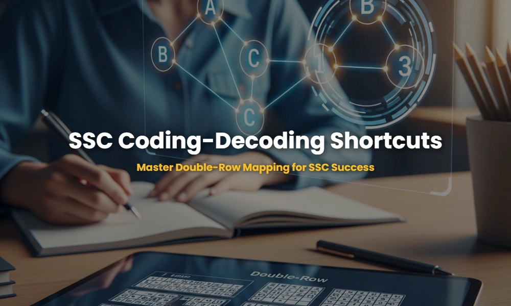 Alphanumeric mapping shortcut techniques for SSC Reasoning Coding-Decoding problems.