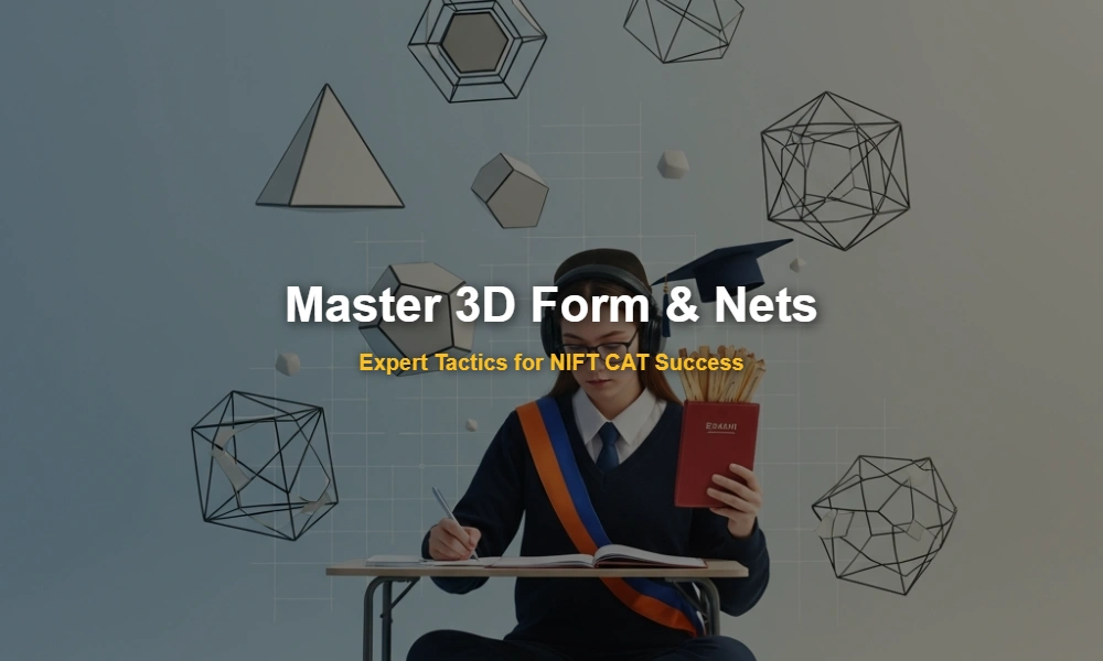 3D geometric forms and their 2D nets for NIFT CAT visualization
