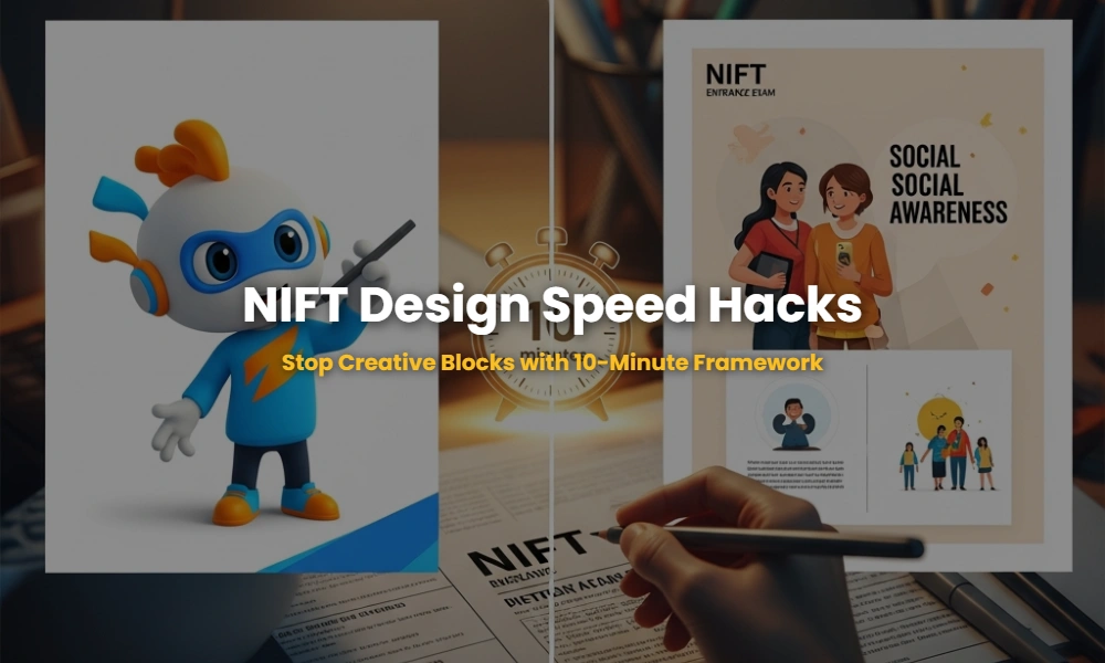 NIFT Mascot and Poster Design 10-Minute Brainstorming Framework