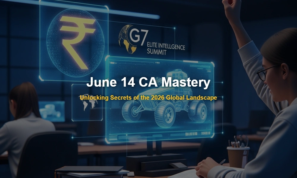 Daily Current Affairs Quiz June 14 2026 - Digital Rupee and G7 AI Accord