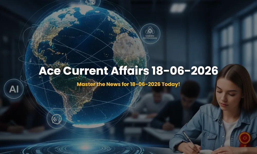 18-06-2026 Daily Current Affairs Analysis and Interactive Quiz Dashboard