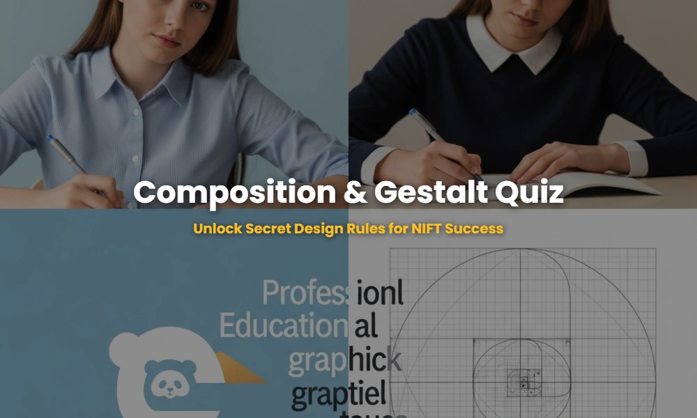 A visual representation of Principles of Composition and Gestalt Laws in design branding.