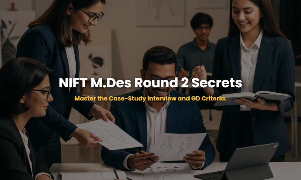 NIFT M.Des Personal Interview and selection process panel evaluation