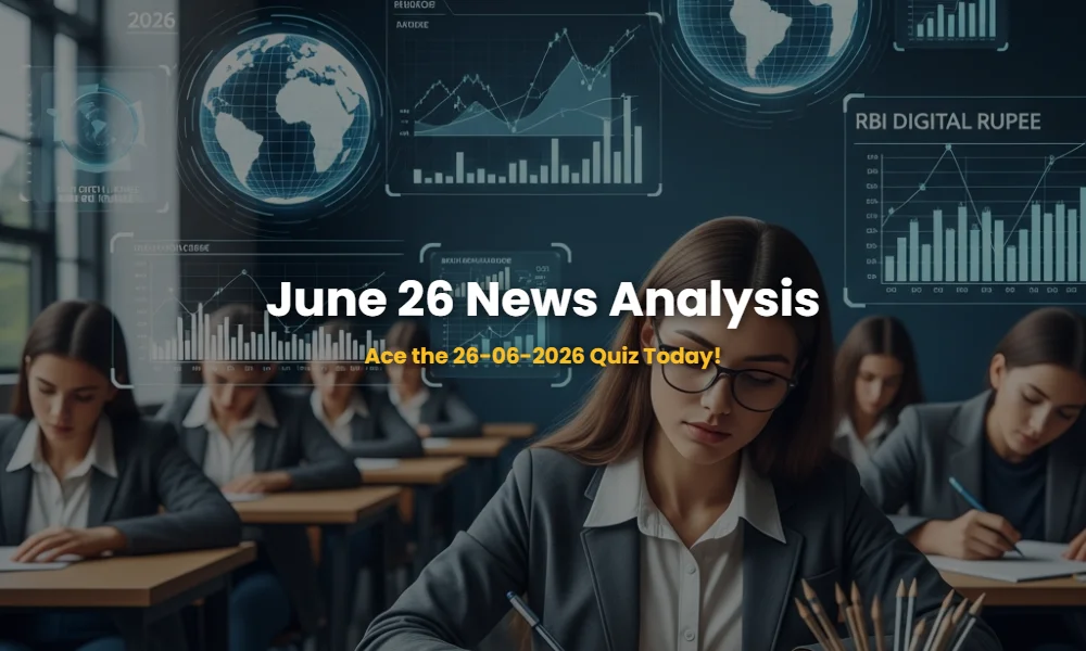 Daily Current Affairs Quiz 26-06-2026 Featured Image