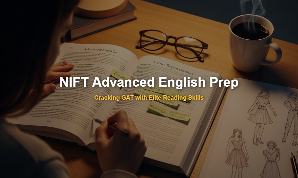 NIFT GAT Advanced English Comprehension Study Materials and Designer Desk